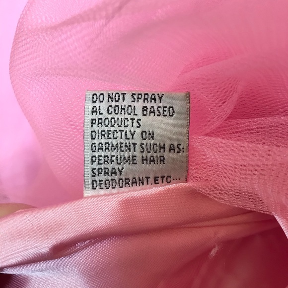 Stacey's Strapless Pink Prom Dress - Picture 9 of 10